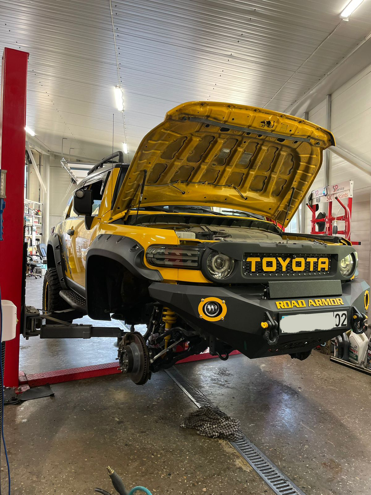 Toyota FJ Cruiser — Восстановление подвески