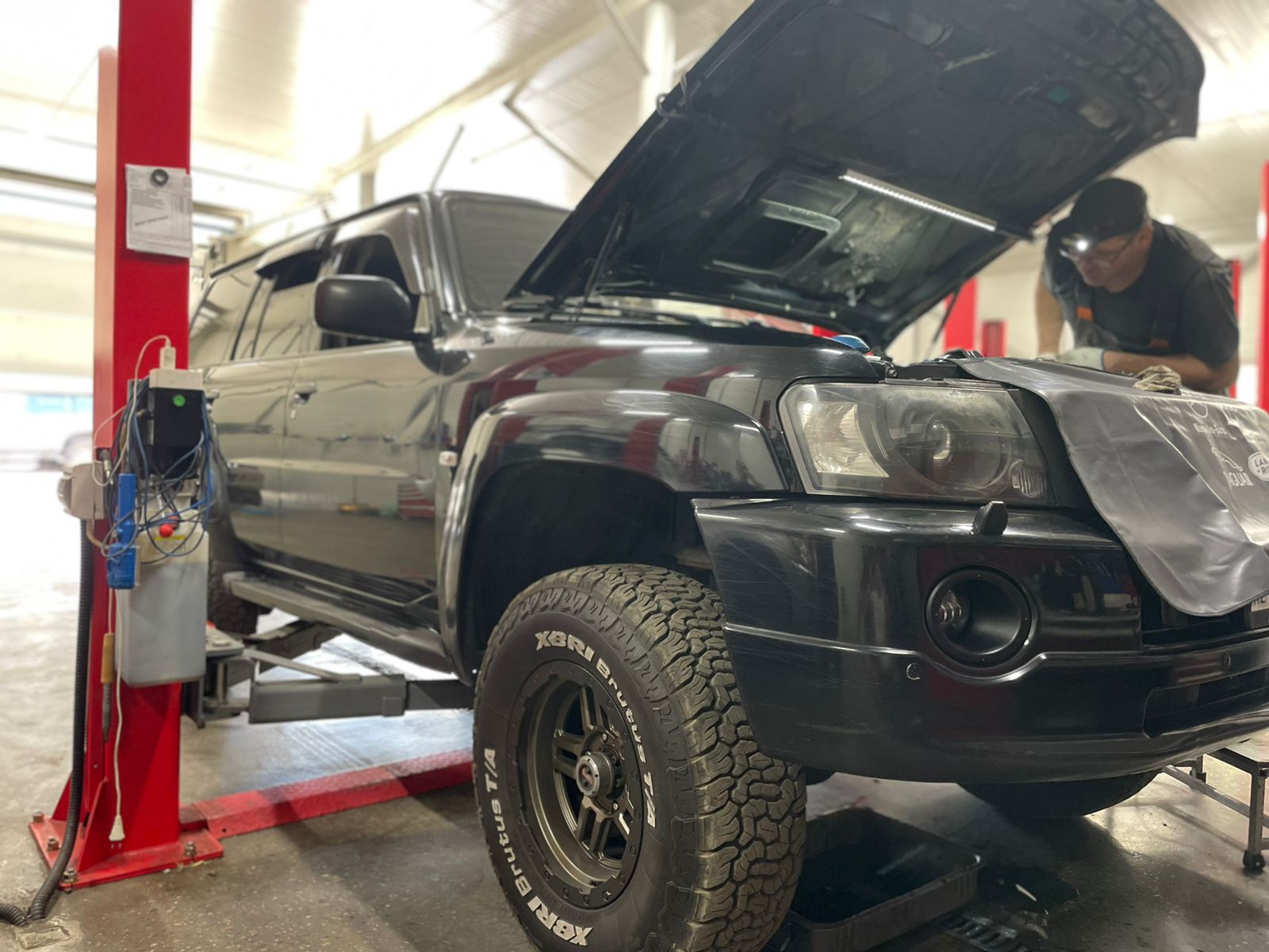 Nissan Patrol — Обслуживание агрегатов